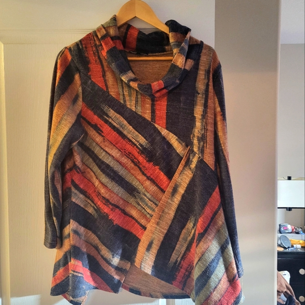 Papa Vancouver Striped Multicolor Sweater